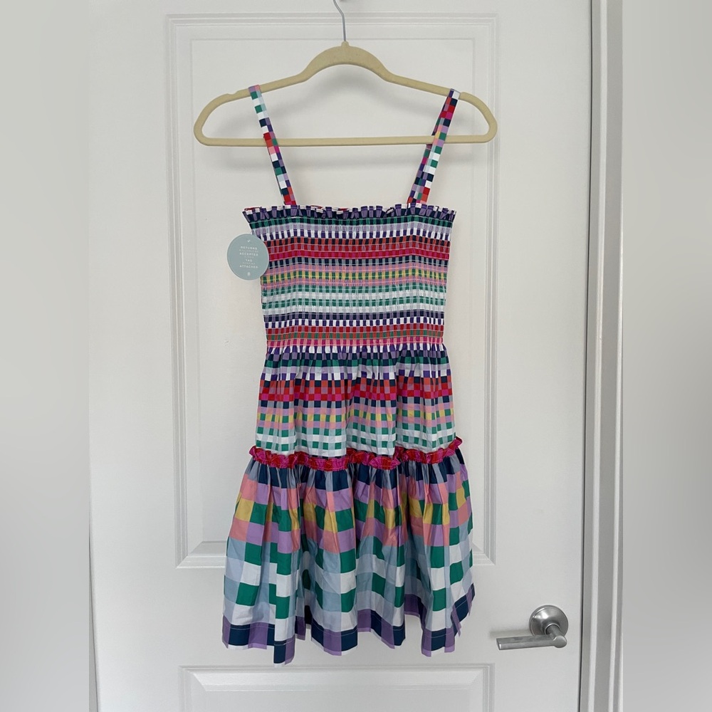 Hill House Home Seraphina Dress – Multi Gingham | Medium | NWT - Picture 10 of 14